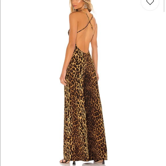 Norma Kamali Pants - Low Back Slip Jumpsuit in Pantera
Norma Kamali S